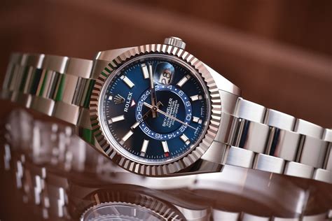 rolex steel sky dweller for sale|rolex sky dweller retail price.